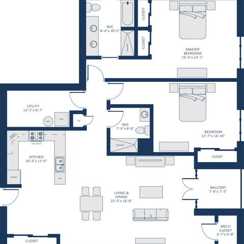 Suite Type 5 of [property_address]